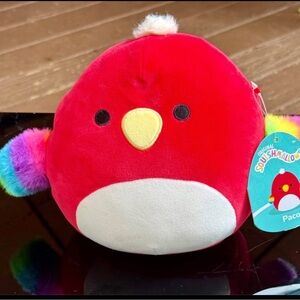 NWT Squishmallows Paco the Parrot 8”